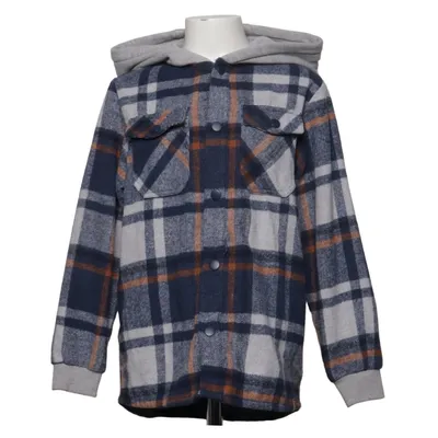 Capuchon sweater (Blauw, Grijs, Meerkleurig) van POMPdeLUx Acryl, Katoen, Polyamide, Polyester, Viscose, Wol