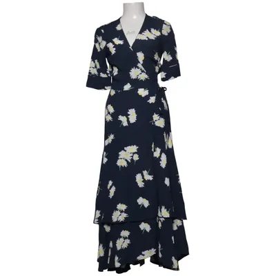 Robe portefeuille (Silvery Crepe) de Ganni Viscose