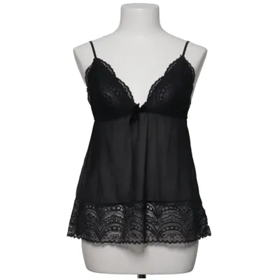Negligé (Zwart) van Gina Tricot Lingerie Elastaan, Polyamide