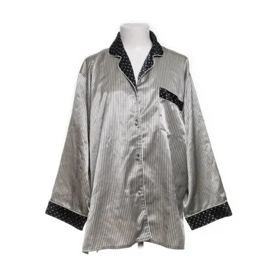Pyjamasskjorta (Vit, Svart) från Fleur Bomull, Polyester