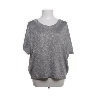 Slipover (Grå, Silverfärgad) från Saint Tropez Metallfiber, Polyester