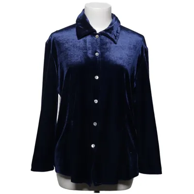 Shirt (Blue) from Cappuccini by Desam Elastane, Polyester