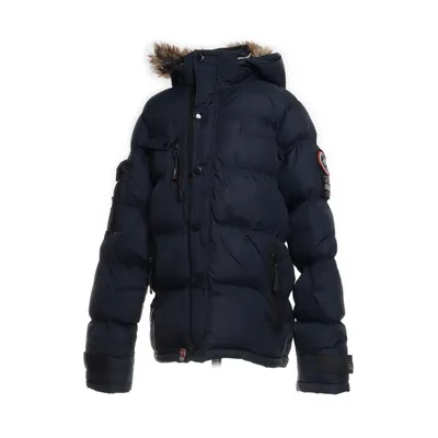Vinterjakke (Blå) fra Geographical Norway Polyamid, Polyester