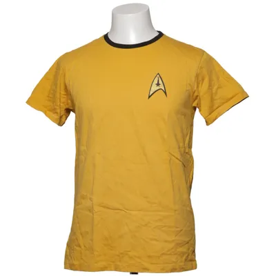 T-shirt (Geel, Zwart) van Star Trek Katoen