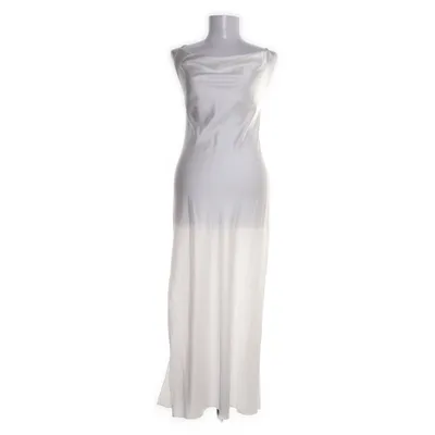 Maxi jurk (Wit) van New Collection Polyester, Elastaan