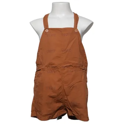 Dungaree shorts (Brown) from Tinycottons Cotton