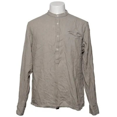 Shirt (Beige) from Dobber Cotton, Linen