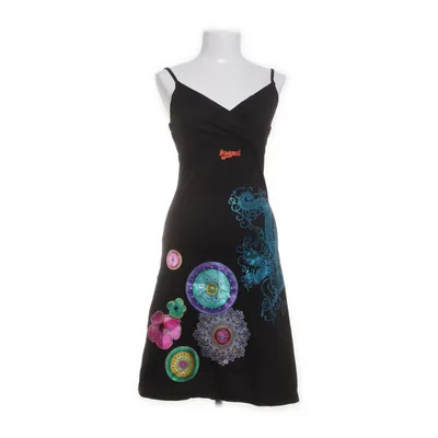Dress (Black, Multicolored) from Desigual Cotton