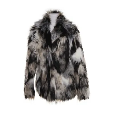 Winter jacket (Multicolored) from H&M Polyester, Polyurethane, Fur, Acrylic
