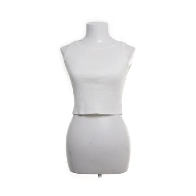 Tank Top (White) from Chloé Schuterman by Nathalie Schuterman Nylon, Viscose