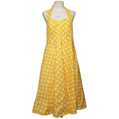 Dress (Yellow, White) from Jetset Trends Cotton, Elastane