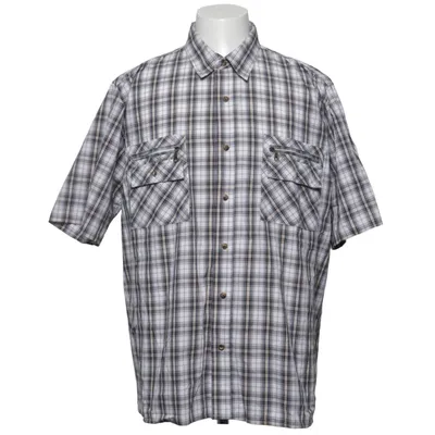 Short sleeve shirt (White, Gray, Beige) from Tuxer Cotton