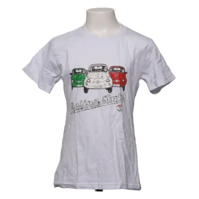T-shirt (Vit, Flerfärgad) från More Bomull