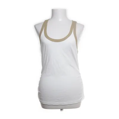 Tanktop (Wit, Groen) van Shoeby Elastaan, Viscose