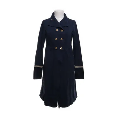 Manteau (Bleu) de House of Lola Coton, Élasthane