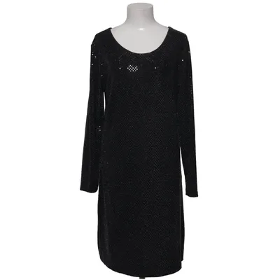 Jurk (Zwart) van Claire Woman Elastaan, Metallvezel, Polyamide