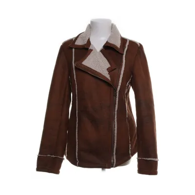 Shearling jas (Bruin) van Gina Benotti Polyester