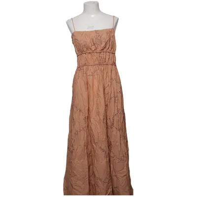 Maxi dress (Beige, Black) from COS Cotton, Elastane