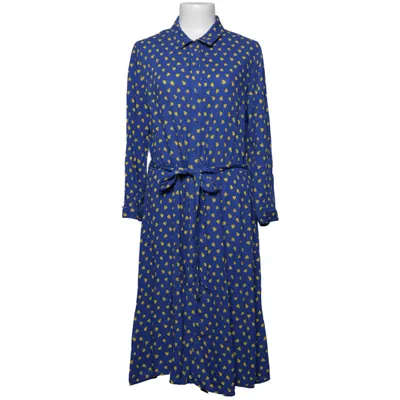 Skjortklänning (Blå, Gul, Flerfärgad) från Zilch Viskos