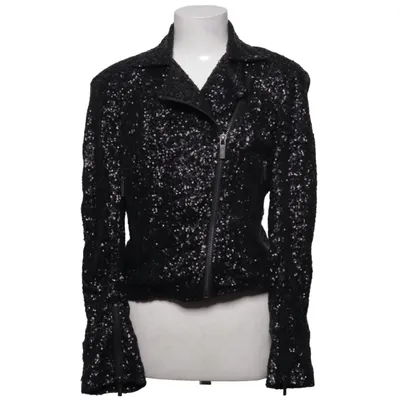 Veste de motard (Noir) de Karl Lagerfeld Acétate, Polyester