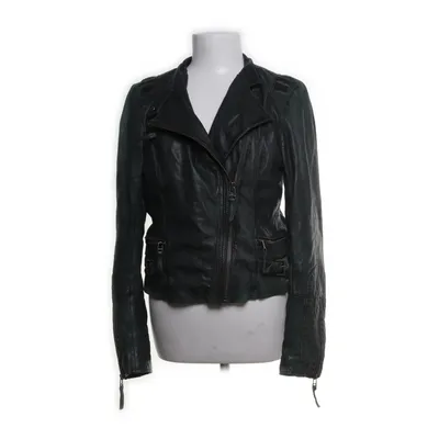 Leather jacket (Green) from Oakwood Leather, Cotton