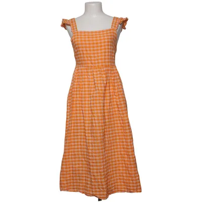 Robe (Orange, Blanc) de Influence Coton