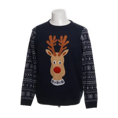 Christmas sweater (Blue, Multicolored) from Oyanda Acrylic