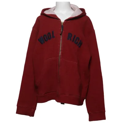 Huvtröja (Röd) från Woolrich Bomull, Polyamid, Ull