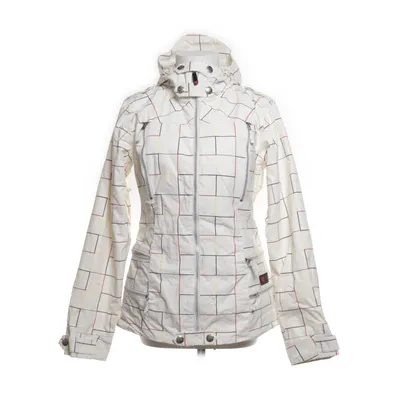 Manteau de ski (Blanc, Multicolore) de Burton Polyamide, Polyester, Polyuréthane