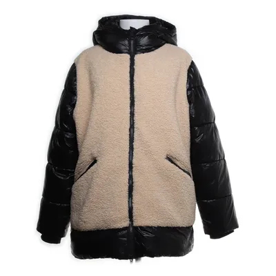 Winter jacket (Black, Beige) from One More Story Down, Polyester
