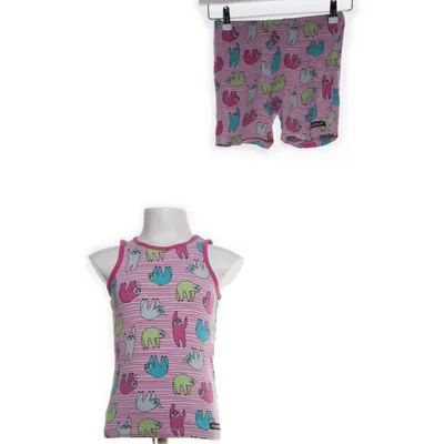 Pajamas (Pink, Multicolored) from Villervalla Organic cotton