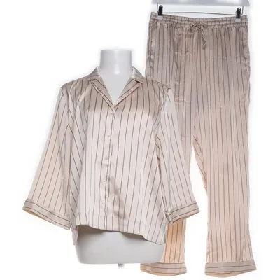 Pyjamasz (Beige, Sort) fra Magasin Du Nord Elastan, Genanvendt polyester