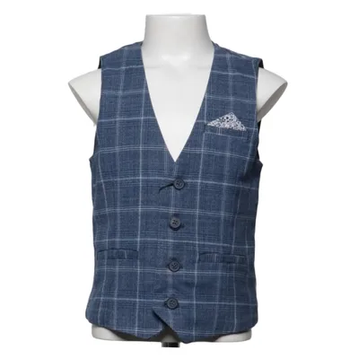 Suit vest (Blue) from Next Elastane, Polyester, Viscose