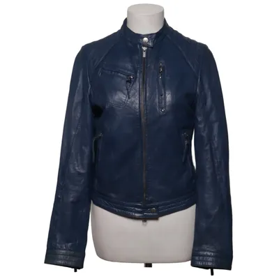Veste de motard (Bleu) de Goosecraft