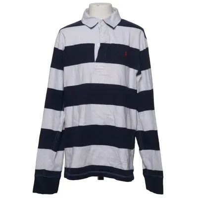 Rugby shirt (Blue, White) from Polo Ralph Lauren Cotton