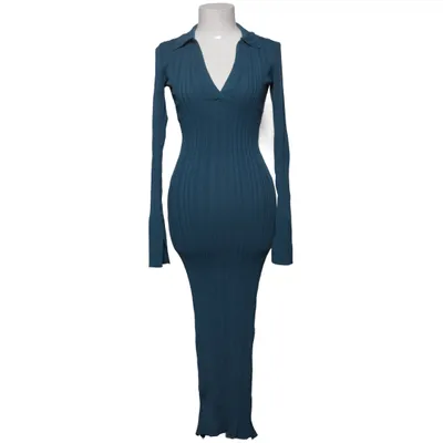 Jurk (Blauw) van Apricot Polyamide, Viscose