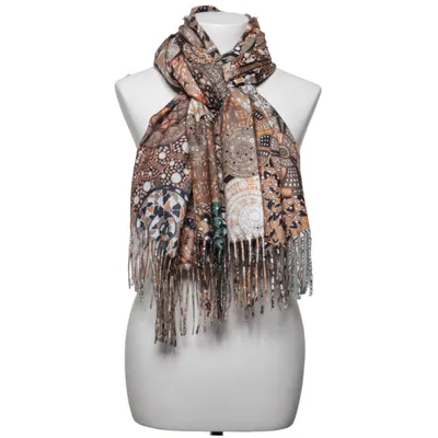 Sjaal (Meerkleurig) van Cashmere-Feeling Kasjmier, Wol