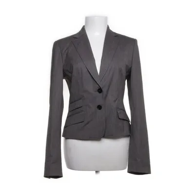 Blazer (Brown) from René Lezard Acetate, Elastane, Polyester, Viscose