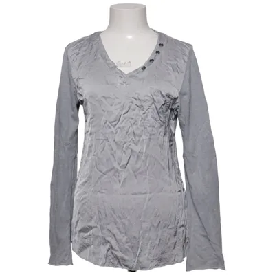 Blouse (Gray) from Carla Giannini Cotton, Silk