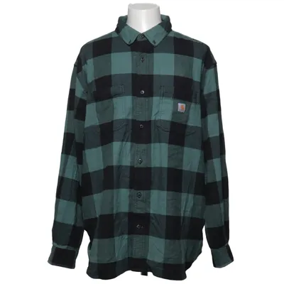 Chemise en flanelle (Vert, Noir) de Carhartt Coton, Élasthane