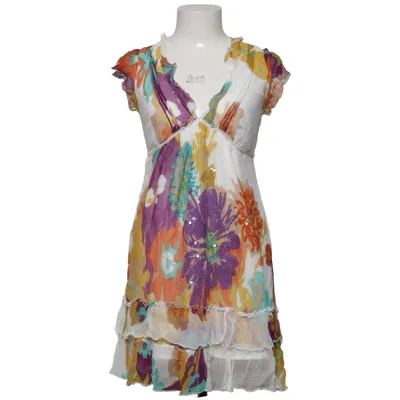 Robe (Blanc, Multicolore) de Derhy Polyester, Viscose