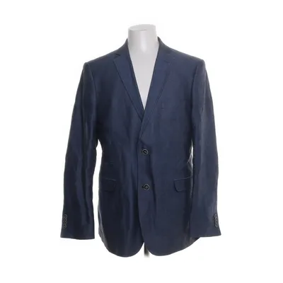 Blazer (Bleu) de Sergio Rossi Coton, Lin, Polyester