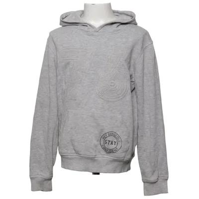 Capuchon sweater (Grijs) van Red and Blue Katoen, Polyester