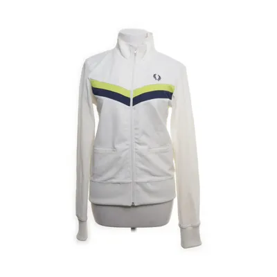 Träningsjacka (Vit, Flerfärgad) från Fred Perry Bomull, Polyester
