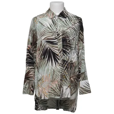 Bluse (Hvid, Grøn, Brun) fra Queen's Fashion Collection Viscose