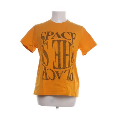 T-shirt (Geel, Meerkleurig) van Ganni Organisch katoen