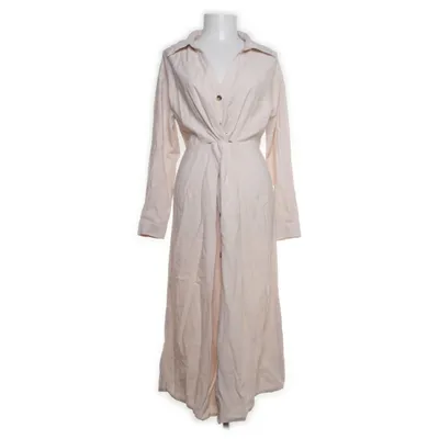 Skjortklänning (Beige) från MOTF Polyester, Viskos