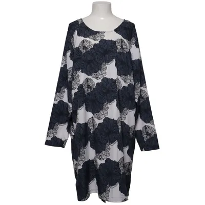 Jurk (Blauw, Wit) van Junarose Polyester