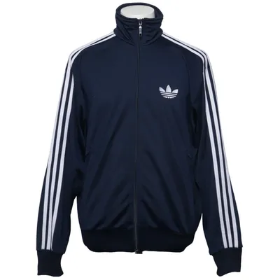 Træningsjakke (Blå, Hvid) fra Adidas Originals Polyester
