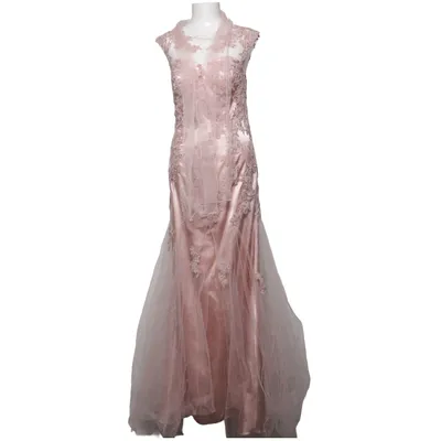 Robe de soirée (Rose) de Nixa Polyester